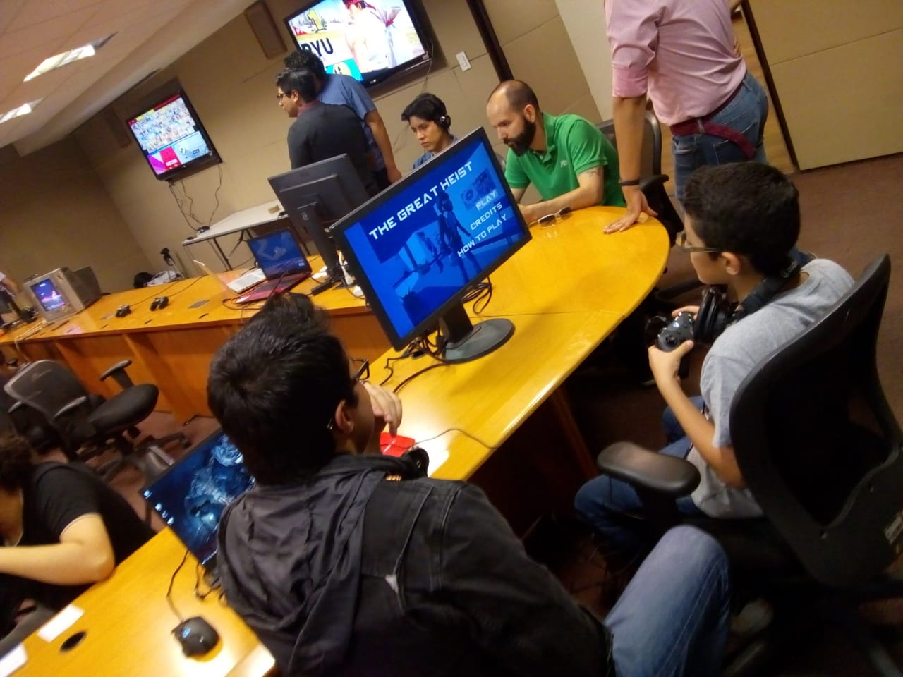 Once they start the game...